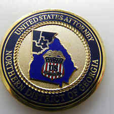 UNITED STATES ATTORNEY NORTHERN DISTRICT OF GEORGIA CHALLENGE COIN picture
