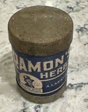 Ramon's Herbs a Laxative Full Container - Brown Mfg Le Roy, NY- Vintage Medical picture