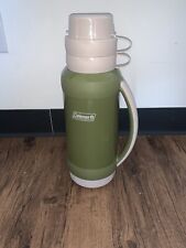 Coleman Insulated Plastic Thermos Bottle BPA Free 1.75 QTS with Cup picture