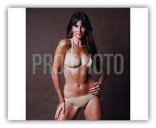 1983 Caroline Munro Gold Bikini 007 Bond Girl Spy Who Loved Me UK Hammer Glamour picture