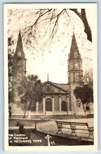 Matamoros Tamaulipas Mexico Postcard The Church c1930's Unposted RPPC Photo picture