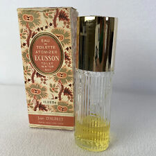 Vintage Eau de Cologne Parfum ECUSSON Jean D' Albret Glass 4 oz Bottle 1/4 Full picture