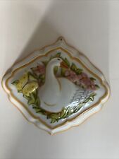 Le Cordon Bleu Franklin Mint Porcelain Goose Jelly Mold Wall Decor Vintage 1980s picture
