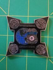 ICE HSI Challenge Coin Operation CITADEL DOD DOJ DOS Security Human Smuggling    picture