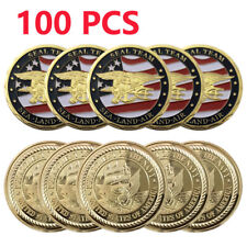 100 PCS Challenge Coin Naval Special Warfare US Navy Seal Team Military Collect picture