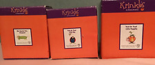 Dept 56 Lot of Krinkles Patience Brewster Halloween Ornaments picture