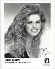 Julie Cialini Playboy Autographed 8