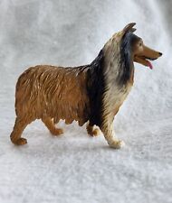 Vintage Collie Figurine Toy Hard Plastic Dog 3