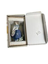 Lladro Pretty Pickings Figurine #5222 - Girl in Hat with Basket of Flowers picture