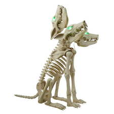 Halloween Animated Three-Headed Wolf Skeleton, 30