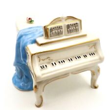 Frankenthal Wessel Handgemalt Dresden Germany Piano Figurine Miniature Antique picture