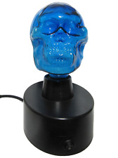 Rare Vintage 1990s  Lumisource Spooky Electra Plasma Skull Lamp (watch video) picture