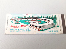 Full Length Matchbook Cover. Holiday Motel, Asbury Park, New Jersey. picture