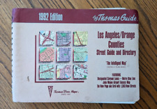 Thomas Guide Los Angeles/Orange Counties Street Guide and Directory 1992 Edition picture