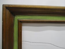 Large Vintage Solid Wooden Frame Fits 17