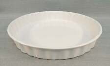 Cousances #26 Porcelain Enamel Cast Iron Pie Plate picture