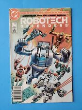 Robotech Defenders #1 - 80's TV, Revell Macross Mecha - Newsstand DC Comics 1985 picture