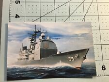 U.S.S. Leyte Gulf CG-55 Navy Ship  Postcard -  picture