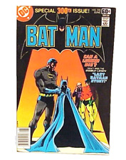 BATMAN DC SPECIAL 300TH ISSUE VINTAGE COMIC BOOK VOL. 39 NO. 300 JUNE 1978 picture