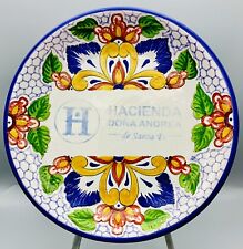 Vintage Ansar Puebla Mexico Talavera Handmade and Hand Painted Plate picture
