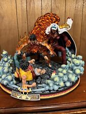 Yume x MRC Death Of Ace One Piece Resin Statue Ships From US picture