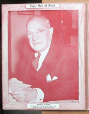 c1949 Eagle Aerie HOF Display Card Placard RARE Robert Wagner US Senator NY picture