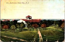 Postcard 1910 Ocean City Auditorium Birds Eye NJ B157 picture