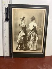 Rare Antique Cabinet Card Ritzville Wa Women’s Fashion Canning Labels Dress Look picture