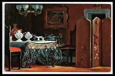 Baltimore MD Postcard Gay Nineties Mansion Dining Room Miniature Unposted pc196 picture