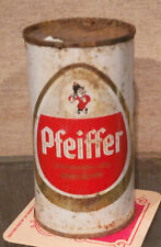 1960S PFEIFFER STEEL FLAT TOP BEER CAN ASSOCIATED DBA SCHMIDT ST PAUL MN EMPTY picture