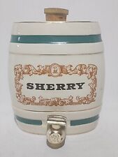 Vintage Wade Royal Victoria Pottery Sherry Barrel Decanter W & A Gilbey Empty  picture