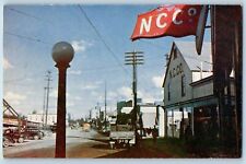 Fairbanks Alaska Postcard Showing Northern Commercial Building c1960's Vintage picture