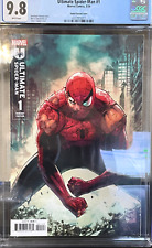 Ultimate Spider-Man #1 CGC 9.8 1:25 Daniel Variant Hickman HOT COMIC IN HAND WOW picture