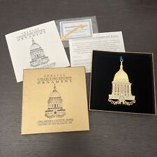 2002 OKLAHOMA CAPITOL DOME Christmas Ornament Special Collector picture