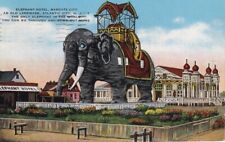 Lucy the Elephant - Elephant Hotel, Margate City, N.J., Linen Posted 1948 picture