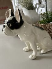 Antique German Porcelain French Bulldog Figurine picture