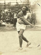 M3 Photo UNIDENTIFIED African American Black Athlete Shot Put Discus Track Field picture