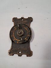 Antique Cast Iron Mueller Milwaukee Dial Furnace Plate picture