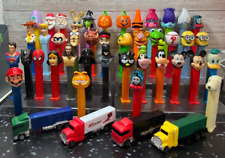 Huge Lot COLLECTIBLE PEZ Dispensers Holidays DISNEY Pixar Garfield Marvel Trucks picture