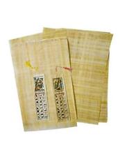 10 Egyptian Papyrus Paper 8x12 Inch (20x30 cm) - Ancient Alphabets Papyrus  picture