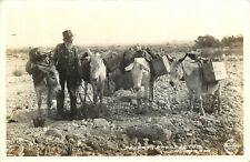 Postcard RPPC 1940s California Mojave Desert Desert Prospector Frasher CA24-4839 picture