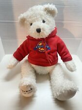 Rare Macy’s Thanksgiving Day Parade New York Plush Bear Red Hoodie picture