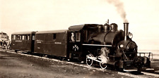 RPPC First Alaska Railroad Train CLASSIC Image Robinson Photo VINTAGE Postcard picture