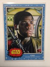 2019 Topps Star Wars *Living Set ** Finn ** #55   NM- Actual Card Scans - Nice picture