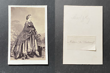 Levitsky, Madame de Swistounoff, circa 1860 vintage cdv albumen print - Monsieur picture