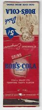 FS Empty Matchbook cover Drink Bob's Cola At fountains Damage picture
