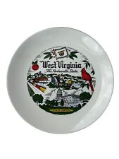 West Virginia The Panhandle State Collectors Plate Homer Laughlin picture