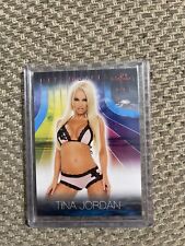 Tina Jordan Benchwarmer Dream Girls Red Foil 1/1 Premium Card picture
