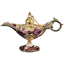 Vintage Aladdin Magic Genie Lamp,Metal Wishing Light for Home Wedding Party  picture