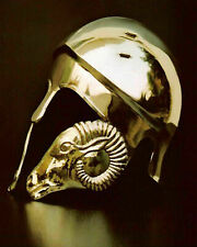 Chalcidian Style Greek Helmet With Face Shields in the design of a Ram head picture